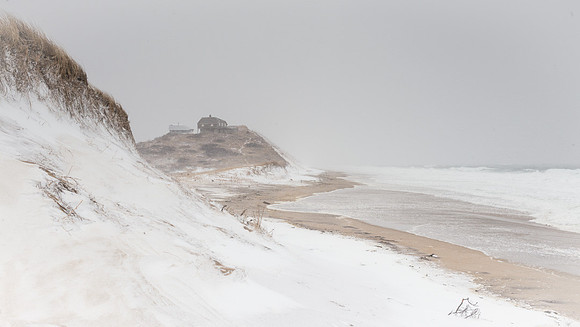 Winter Storm at Ballston Beach