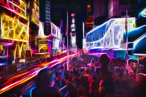 Times Square in Motion