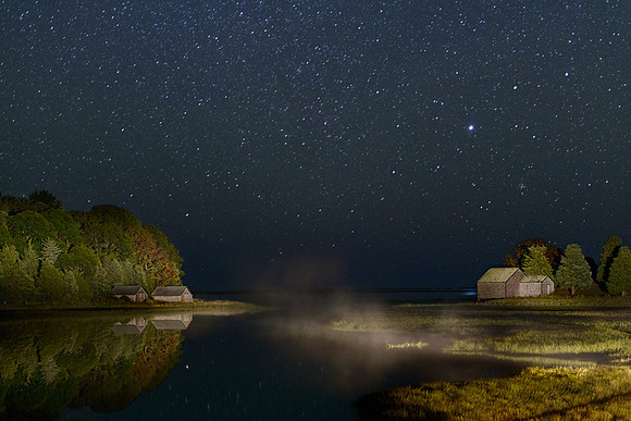 Salt Pond and Stars