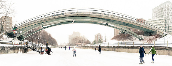 Corktown Bridge Skaters