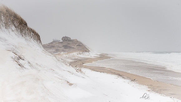 Winter Storm at Ballston Beach