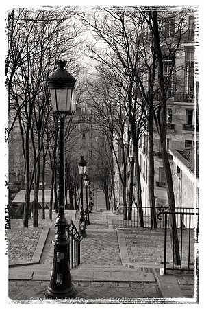 Stairway, Montmartre